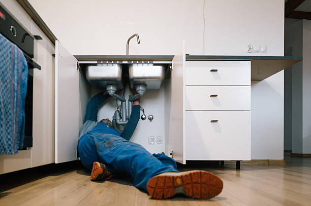 Professional Plumbing technician working in Brookneal, VA